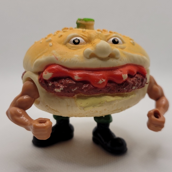 Mattel Food Fighters 1988 - Burgerdier General - Picture 1 of 9